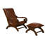 Fauteuil et repose-pieds Korey-977099634