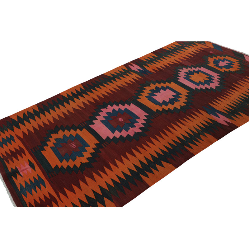 Hand Knotted Wool Area Rug