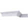 Échantillon - Moulure couronne Endurathane Federal, H 5 3/4 po x P 4 3/4 po x F 7 1/2 po x L 12 po, apprêtée en usine