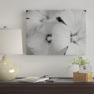 « transparent malva », reproduction de photo sur toile tendue