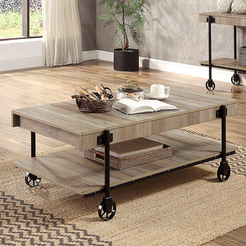 Table basse style industriel 1pc