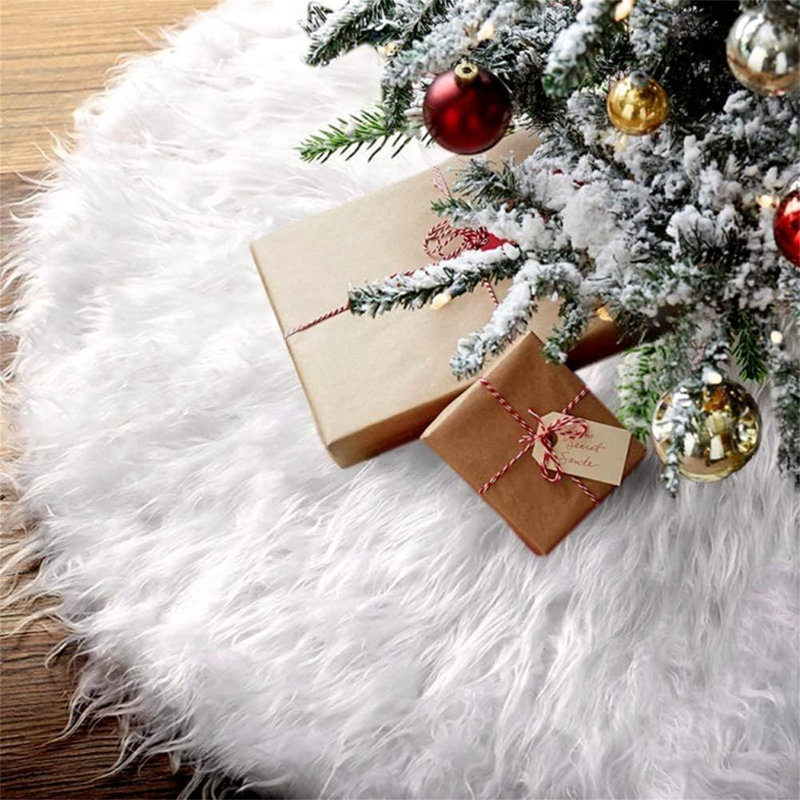 Faux Fur Tree Skirt