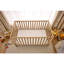 4-in-1 Vertical Slat Cot Bed with Mattress
