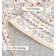 Medallion Non Slip Washable Rug(Beige)