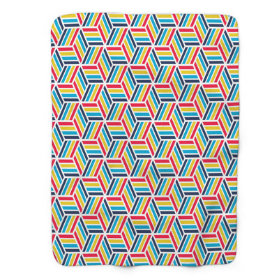 Motif vibrant - couverture de qualité supérieure 1 pièce
