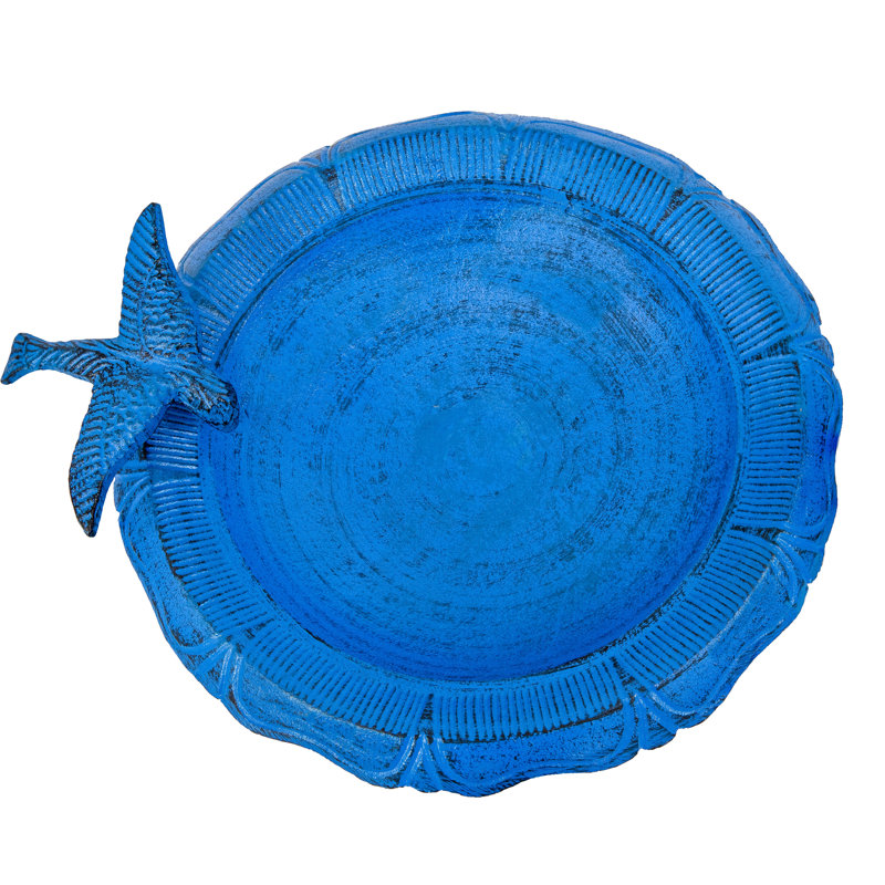 Baignoire pour jardin autoportante en aluminium, Bleu
