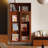 Cerise Solid  Wood Display Cases-121252426