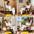  Rocking Chair Cushion, Set of Thicken Seat & Back Chair Cushions with Memory Foam, Non-Slip Chair Pad with Ties for for Indoor&Outdoor Rocker-135723992-135723993