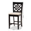 Upholstered Counter Stool with Solid Wood Frame-79985871-79985870