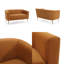 Causeuse en velours Minimalist-1353030059
