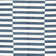 Cameron Striped Area Rug in Indigo/White