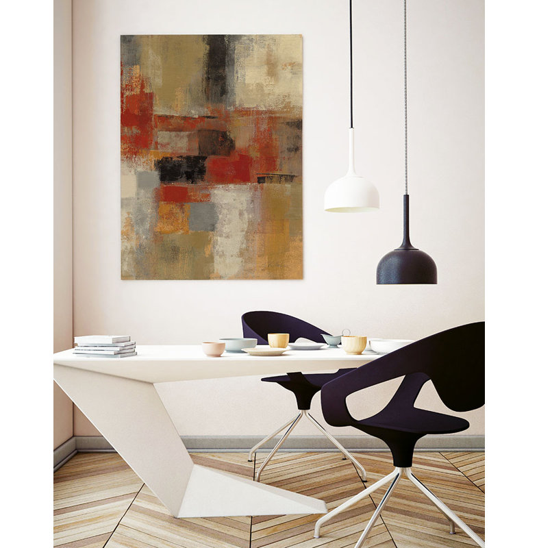 « intersection crop », reproduction de peinture à l’acrylique sur toile, H 28 po x l 22 po x P 2 po