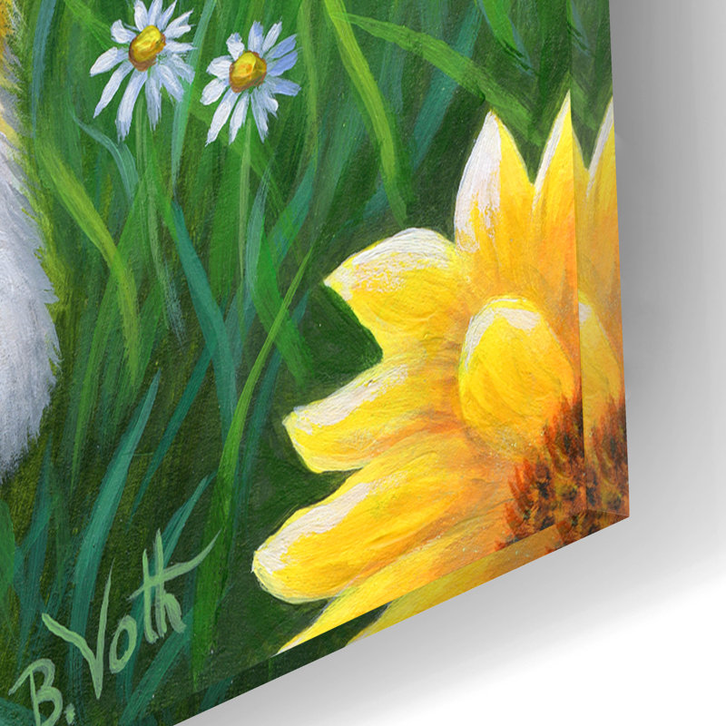 «Dancing With Dragonflies» par Bridget Voth, H 16 po x l 12 po x P 0,13 po
