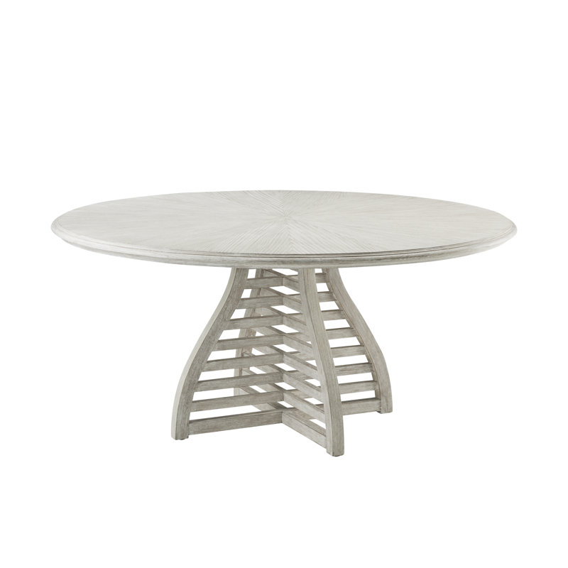 Breeze Round Pine Wood Dining Table