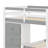Space-Saving Twin Over Twin Loft Bunk Bed With Integrated Drawers And Sturdy Ladder-487486568