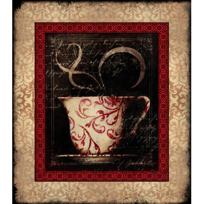 Black And White Coffee Cups - Painting on Canvas