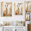 Minimal charmant kangourou sur toile-224248796-224248797