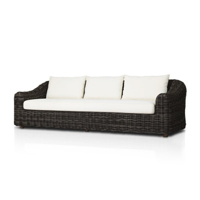 Azlynne 106'' Wide Patio Sofa with Cushions