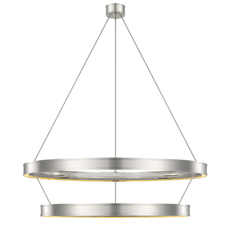 Connery 9 - Light Solid Brass LED Chandelier by Chapman & Myers