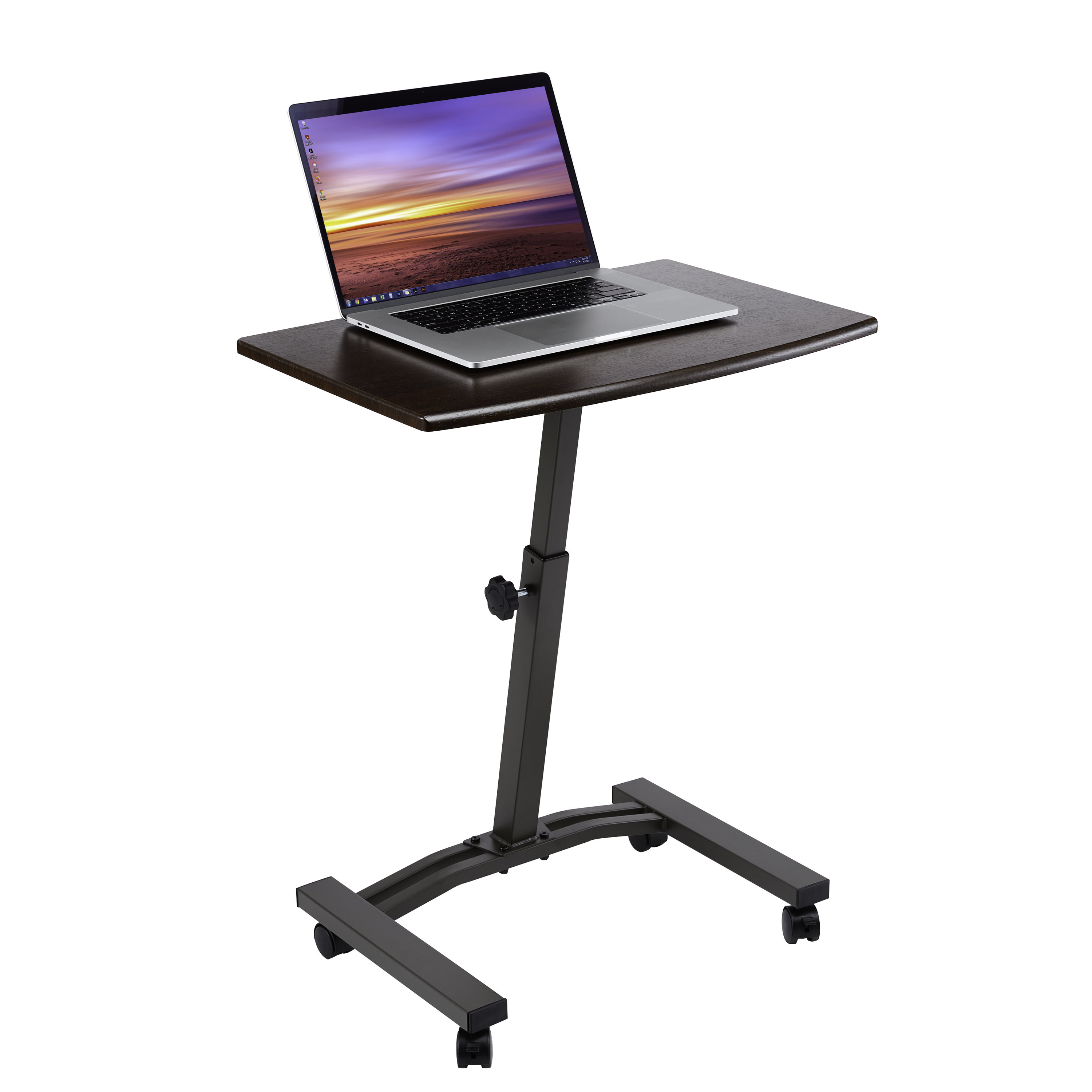 Seville Classics AIRLIFT® 24'' W Rolling Desk or Stand with Wheels