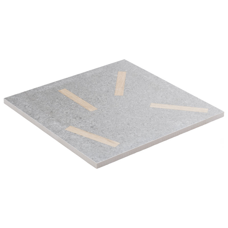 Komi 8" x 8" Straight Edge Porcelain Patterned Wall & Floor Tile