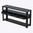 Modern Console Table Sofa Table for Living Room with 4 Drawers and 2 Shelves-400488565