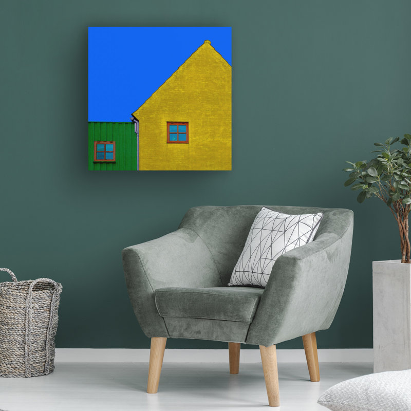 Bolog Inge Schuster Red Windows Canvas Art, 35" H x 35" W