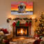 «Christmas Christmas Silo» avec ensemble de 3 reproductions d'art sur toile-627891502