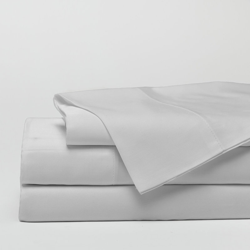 400 Thread Count Rayon Sheet Set, Full Sheet Set, Gray