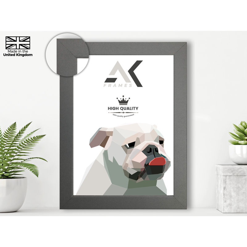 Picture Frame, Dark Grey