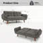 Montmorenci 3 Seater Sofa Bed-1105349418
