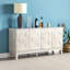 Buffet Isabele Modern l 60 po avec pieds en bois massif-1288846534