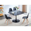 Table de salle à manger pour 4 à 6 personnes avec plateau en MDF, table de salle à manger à piédestal, table basse de loisirs-1389160039-1387452311