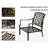 Outdoor 4 Pcs Patio Conversation Set-1250301547