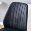 8 pièces de siège confortable noir Pu