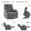 85.1cm Wide Lift Assist Standard Recliner