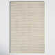 Rectangle Demie Striped Handmade Tufted Wool Area Rug in Gray/Beige