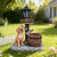 Statue de jardin Labrador