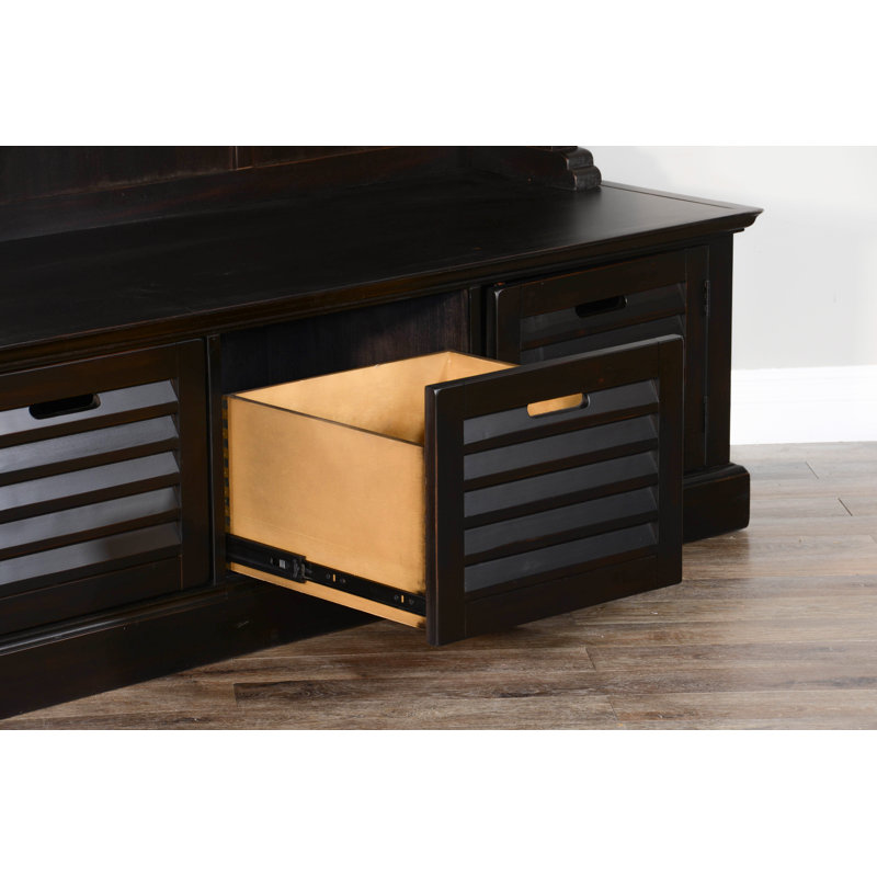 Ribaldi 59.5 " Wide Hall Tree with Storage Bench
