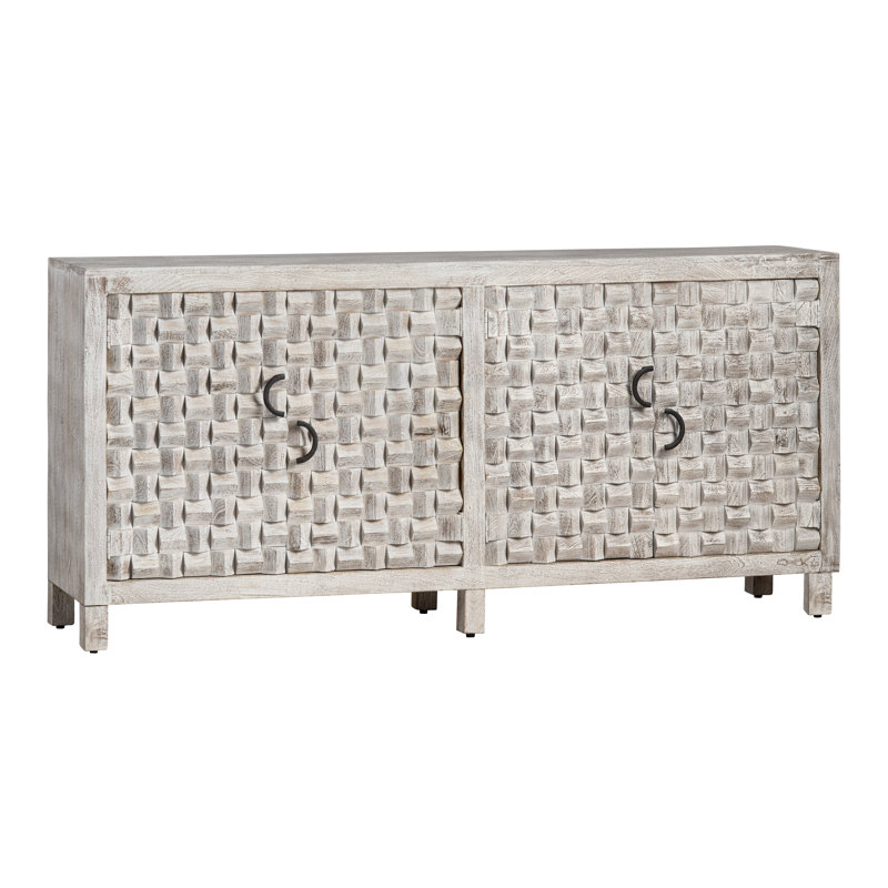 4 Door Media Credenza_Sideboard