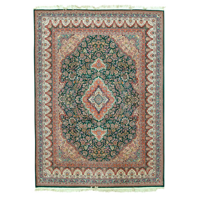 Hand Knotted Silk Oriental Indoor Rug