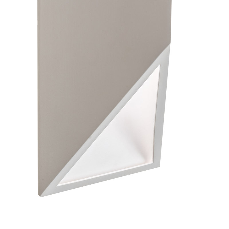 Medger Steel LED Flush Mounted Sconce