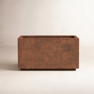Corten Steel Series Long Box Planter