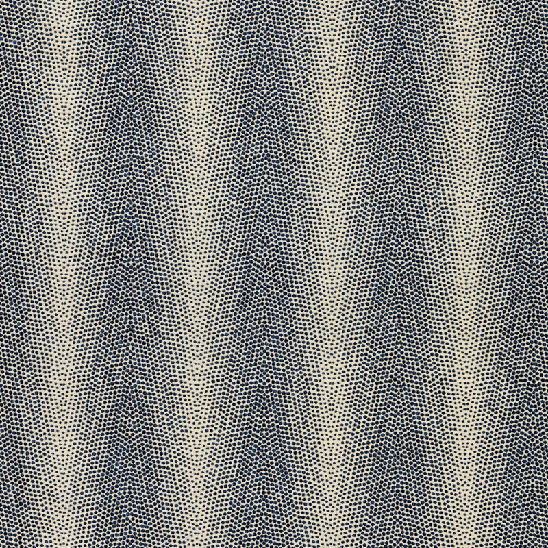 Tissu tissé moderne et luxueux Despres, Indigo