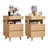 Modern Bedside Table with Gun Drawer