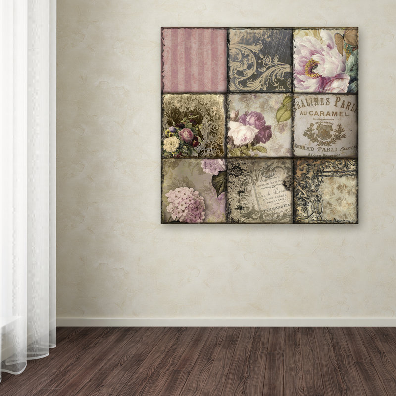 Jadaya «Viva La Paris I» par Color Bakery, reproduction d'art sur toile tendue, H 35 po x l 35 po x P 2 po