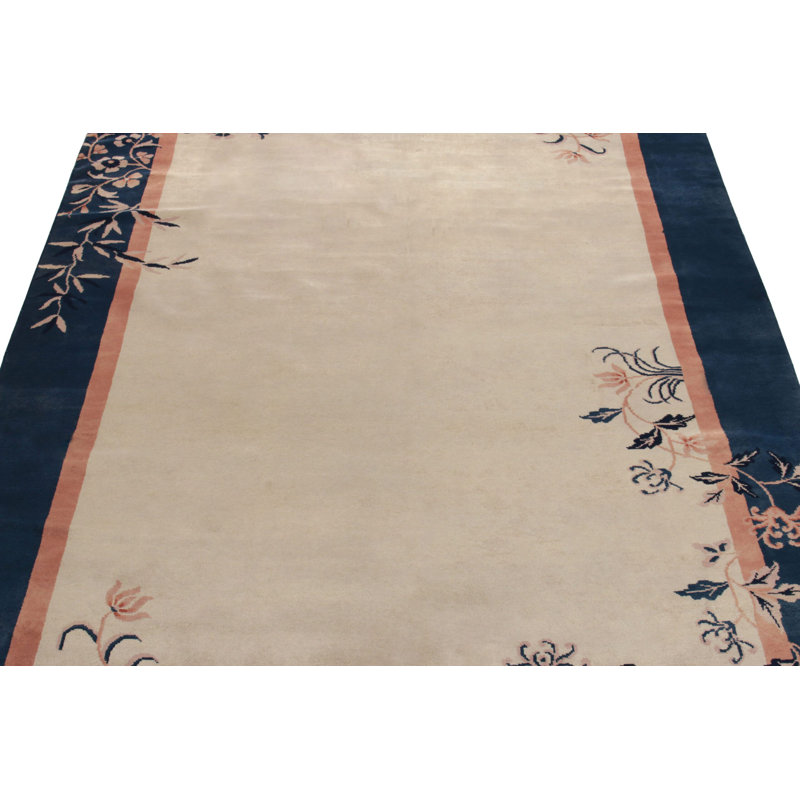 One-of-a-Kind 6'9" x 9'8" Hand Knotted Area Rug