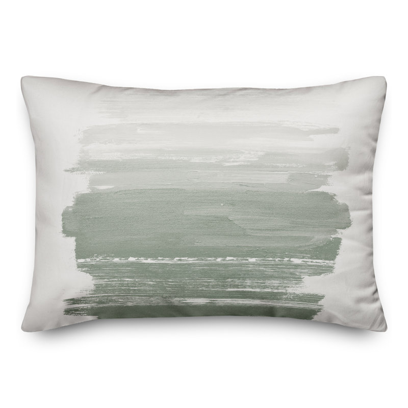 Outdoor Throw Pillow, Green