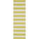 Brookvale Striped Handwoven Cotton Green/Ivory Area Rug