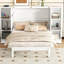Grand lit escamotable avec tablettes, tiroirs et ports USB (lit)-555469343